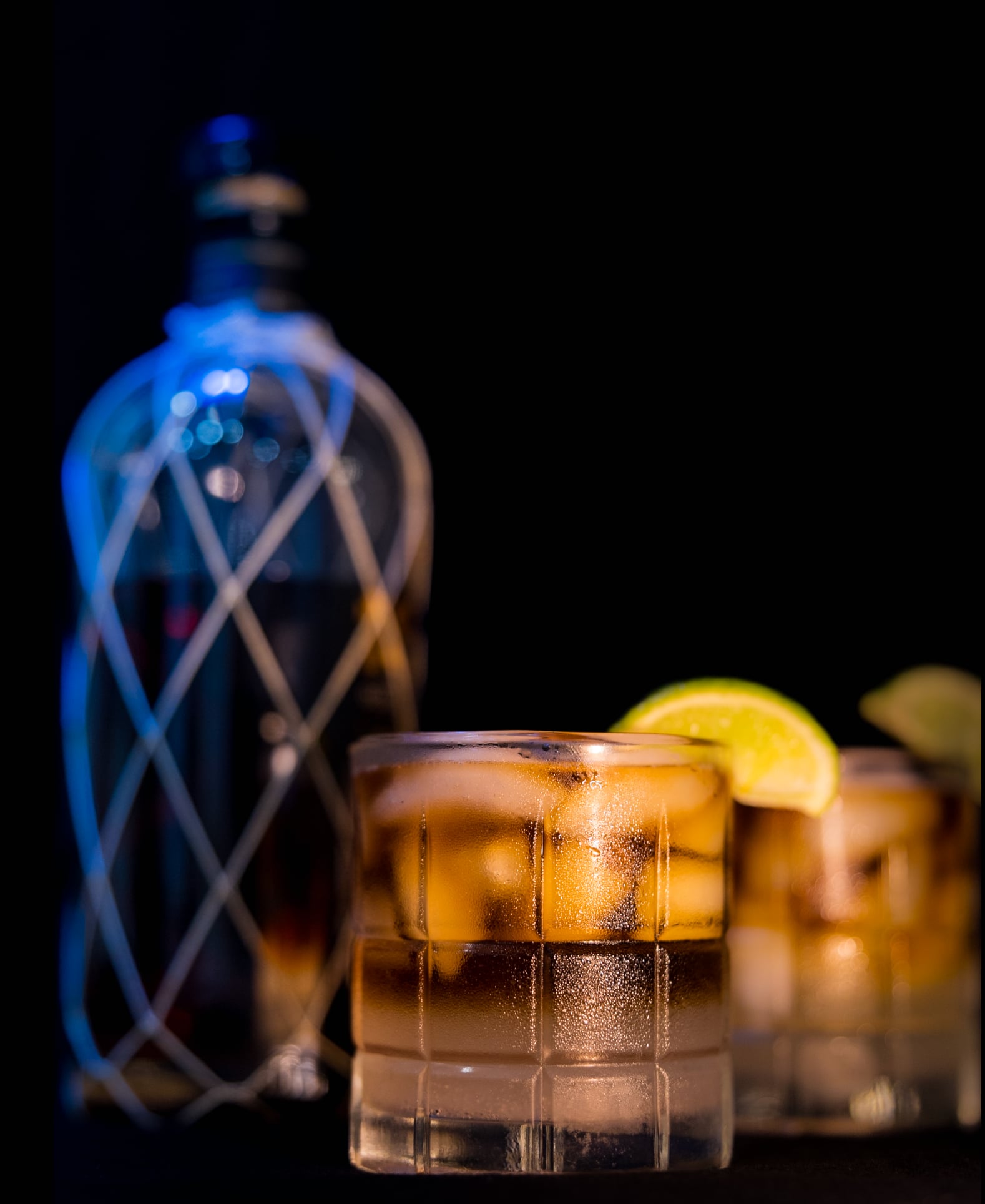 Dark & Stormy Rum Cocktail